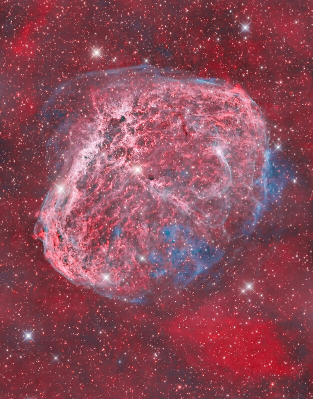 Crescent Nebula, NGC 6888
