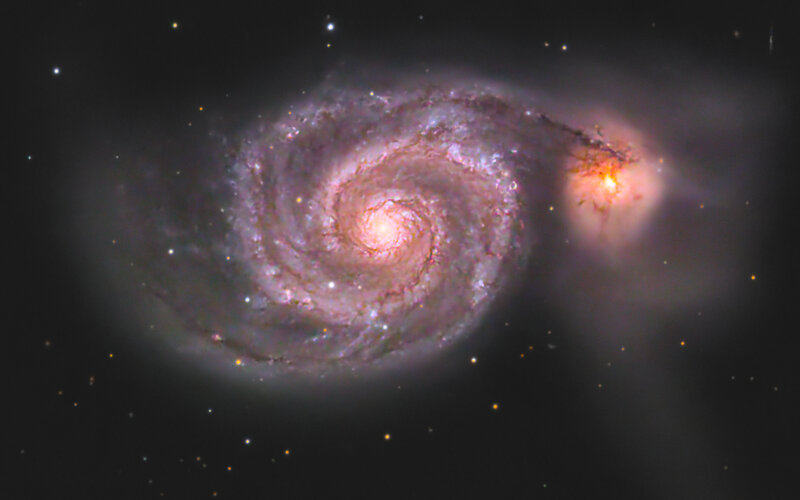 Whirlpool Galaxy, M51